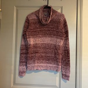 5/$25 Eddie Bauer Turtleneck Ombre Sweater